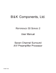 B&K 13790 1104 User manual