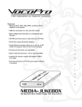 VocoPro CDG X-3 Mark II Owner`s manual