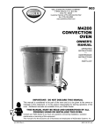 Wells M4200 Owner`s manual