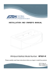 Aston Global MT601-R Owner`s manual