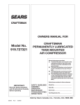 Craftsman 919.727321 Troubleshooting guide