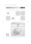 Zanussi ZWG 5160 User manual