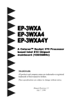 EPOX 3WXA Specifications