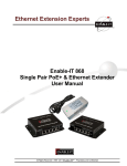 Enable-IT 868 User manual