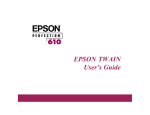 Epson OS/2 Warp 3.0 and  TWAIN User`s guide