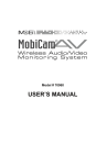 Mobi Technologies MOBICAM AV 70060 User`s manual