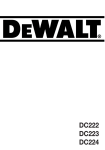 DeWalt DE0246 Technical data