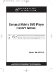 Magnadyne MV-DVD-PL8 Owner`s manual
