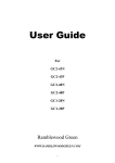 Ramblewood Green GC2-43P User guide