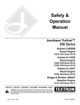 Briggs & Stratton 580447 Operating instructions