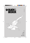 Black & Decker KG2000 Instruction manual