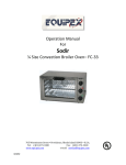 Equipex FC-33 Specifications