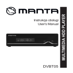 Manta GPS510MSX User`s manual