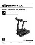 Bowflex TREADCLIMBER 3000 Product specifications