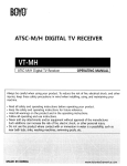 ATSC Digital TV Receiver Box Operating instructions