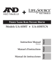 A&D UA-1030 Instruction manual