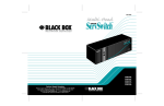 Black Box SW619A Specifications