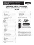 Bryant 313AAV/JAV Instruction manual