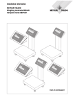 Mettler Toledo IND429 Technical data