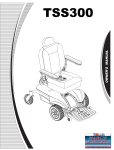 Pride Mobility TSS300 Owner`s manual