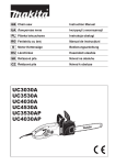 Makita UC3530A Instruction manual