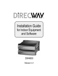 DirecWay DW4000 Installation guide