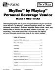 SkyBox™ by Maytag™ Personal Beverage Vendor
