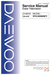 Daewoo DTH-2930SSFV Service manual
