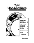 Whirlpool RF364PXY Specifications