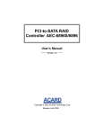 Acard AEC-6896S User`s manual