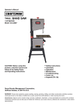 Craftsman 124.32607 Operator`s manual