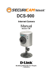 D-Link 900W - DCS Network Camera Specifications