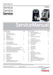Saeco Intelia Service manual