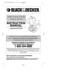 Black & Decker Linea Pro TM550 Instruction manual