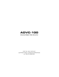 Canopus ADVC-1000 Specifications