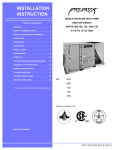 York PREDATOR BP120 Specifications