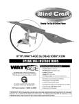 Wind Craft 128296 Operating instructions