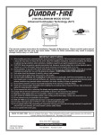 Quadra-Fire 2100 Millennium Operating instructions