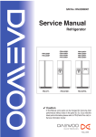 Daewoo FRS-2041CAL Installation guide