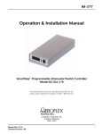 Aeroflex 8210A-2-5 Installation manual