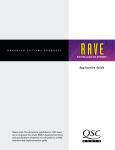 QSC RAVE 80 Specifications