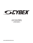 CYBEX 8810 Service manual