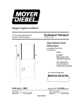 Moyer Diebel D3694 Specifications