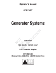 Rheem GEN12AD-V Operator`s manual