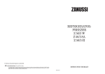 Zanussi Z 56/3 SA Specifications