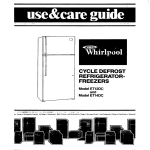 Whirlpool ET12DC Specifications