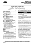 Carrier 50HJQ016 Specifications