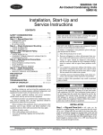 Carrier 38AH044 38AH044-134 Specifications