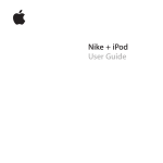 Apple Nike + iPod Sport Kit User guide
