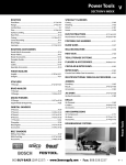 Bosch 1618EVS - 2-1/4 HP Electronic Fixed Base D Handle Router Operating instructions